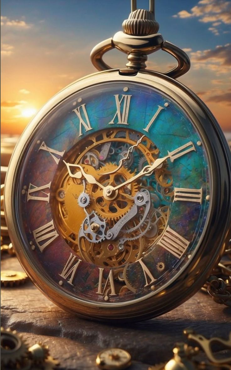 Orologio da Tasca Meccanico Vintage