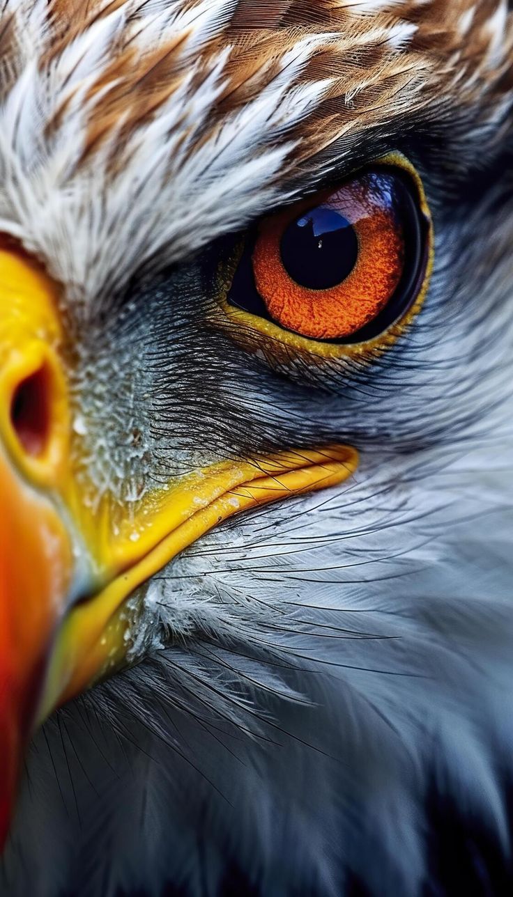 Poster Aquila – Occhio dell’Artista in Dettaglio Realistico