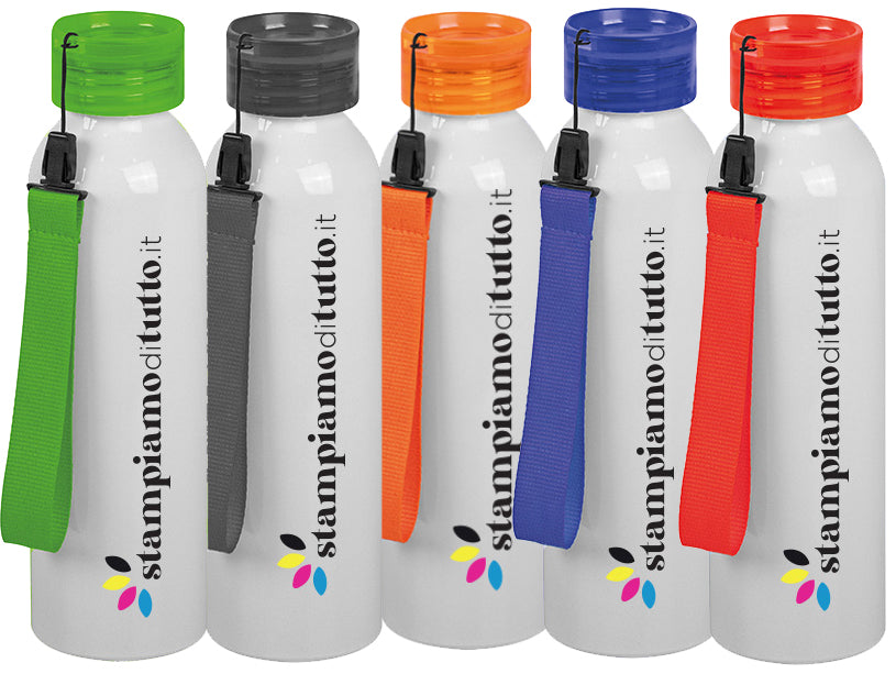Borraccia 650 ml personalizzabile con rifinitura lucida