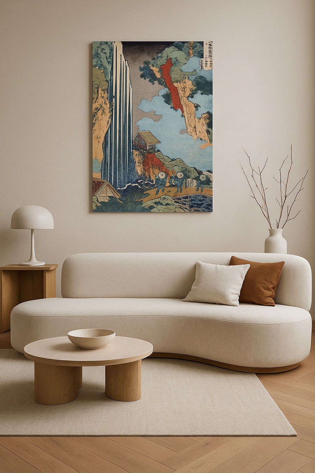 Poster Hokusai – Cascata di Amida (1832) | Arte Giapponese Ukiyo-e