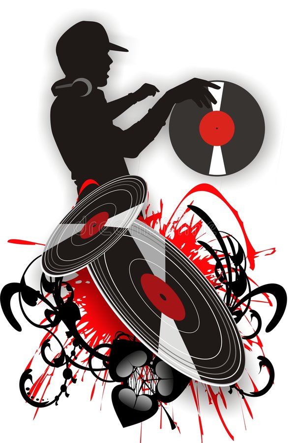 Poster DJ Urban Style – Vinili e Graffiti per Musica e Hip-Hop