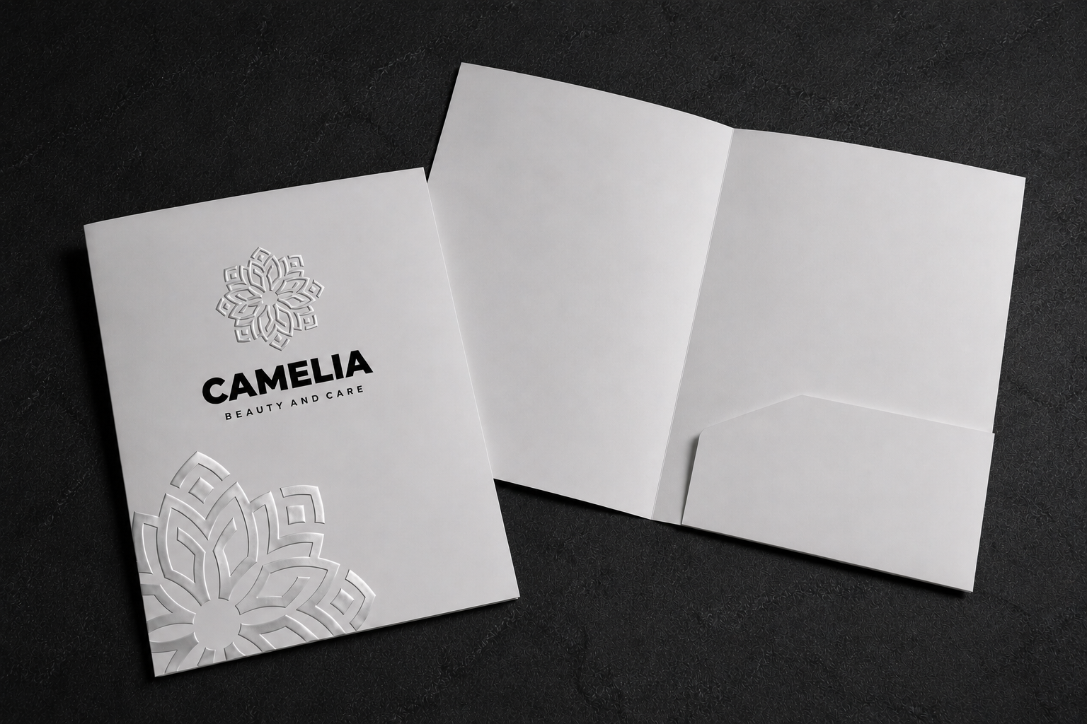 Cartelle con tasca applicata original