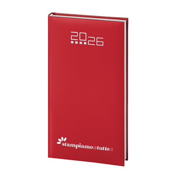 Agenda personalizzata settimanale tascabile 8x15