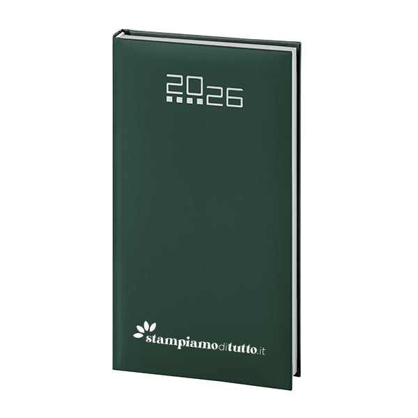 Agenda personalizzata settimanale tascabile 8x15
