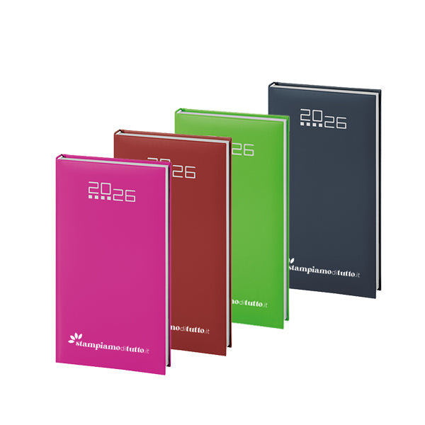 Agenda personalizzata settimanale tascabile 8x15