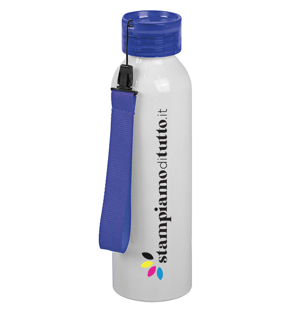 Borraccia 650 ml personalizzabile con rifinitura lucida