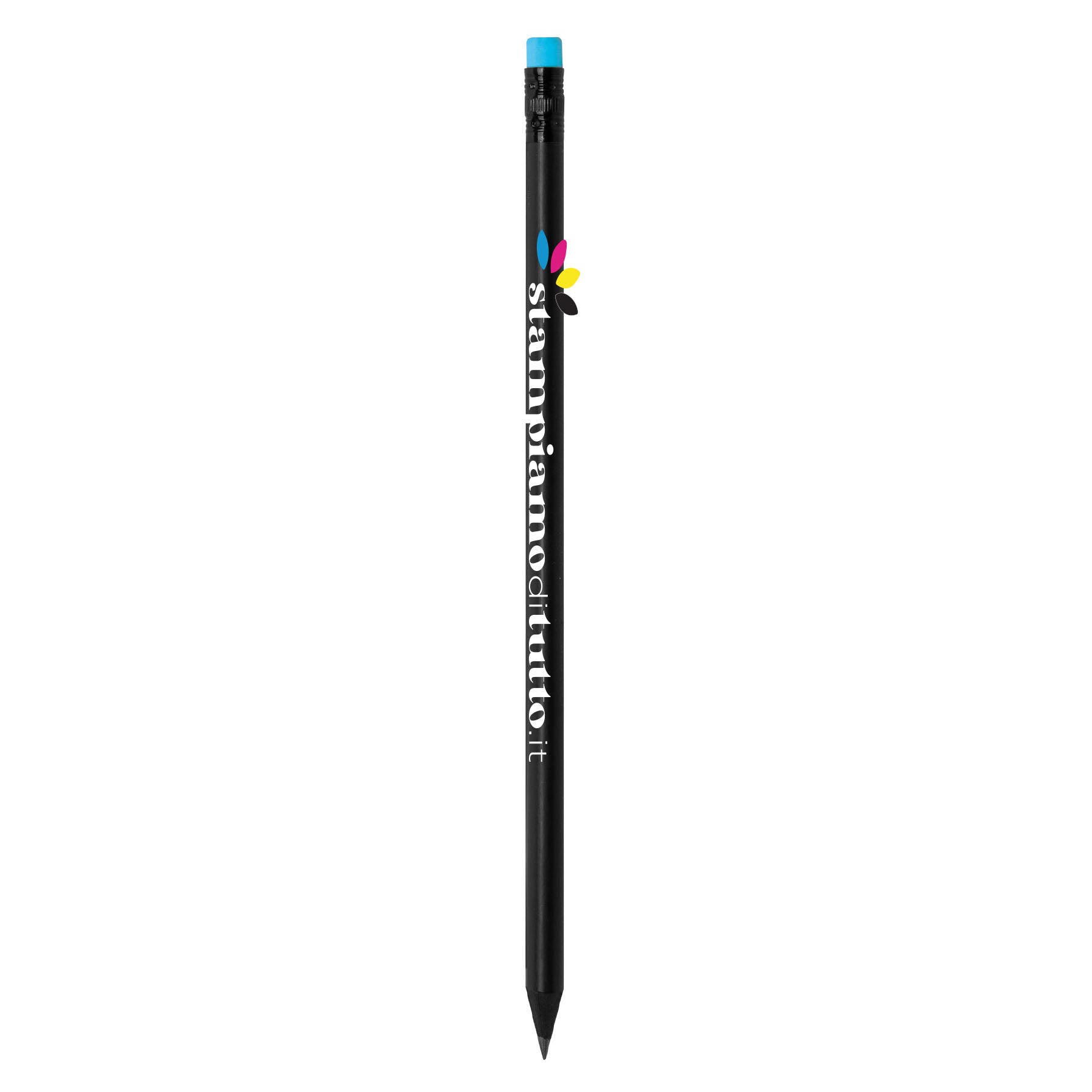 Matita con gommino colorato
