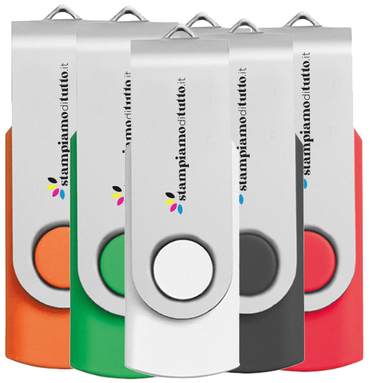 Memorie USB in plastica e metallo 16/32 GB