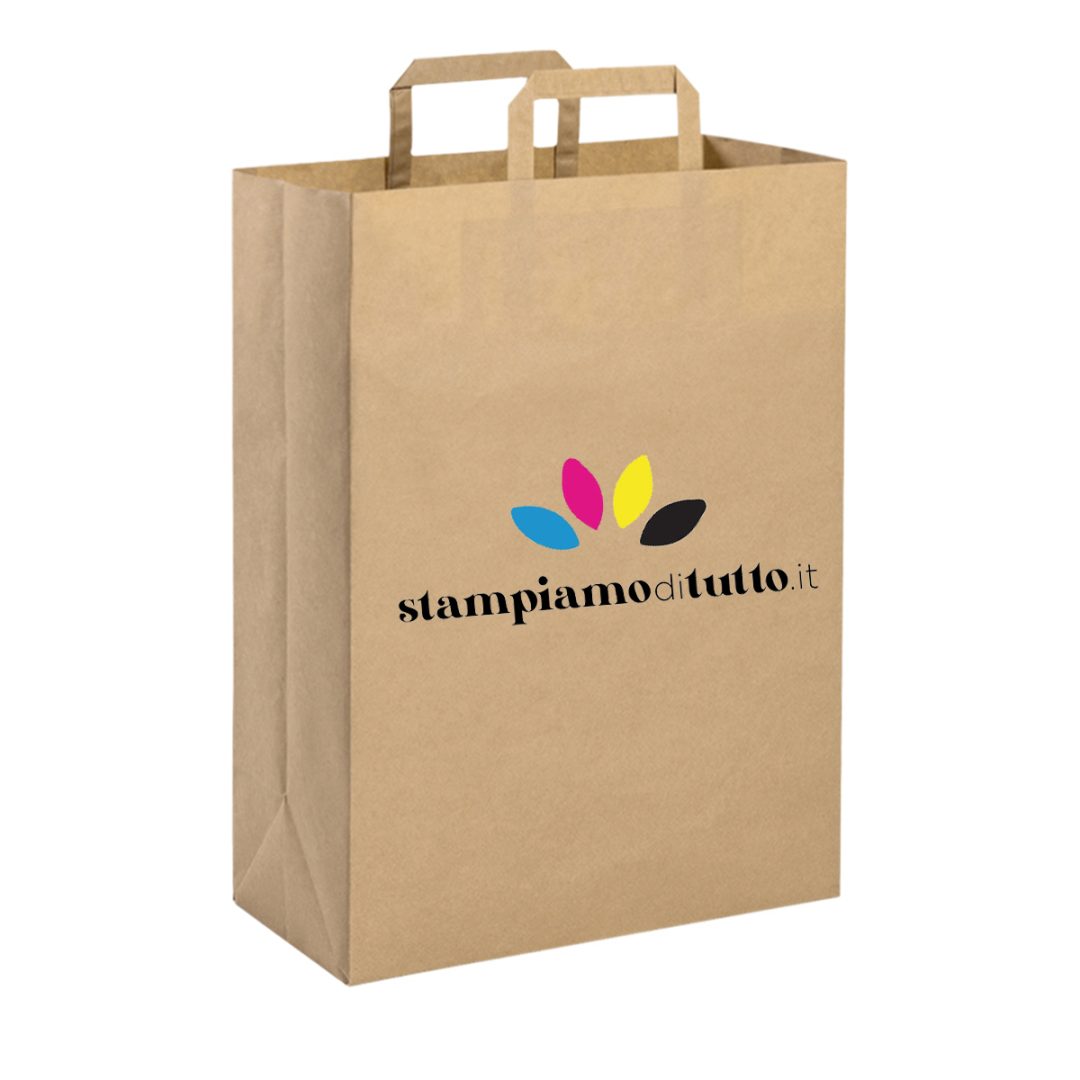 Shopper maniglia piatta