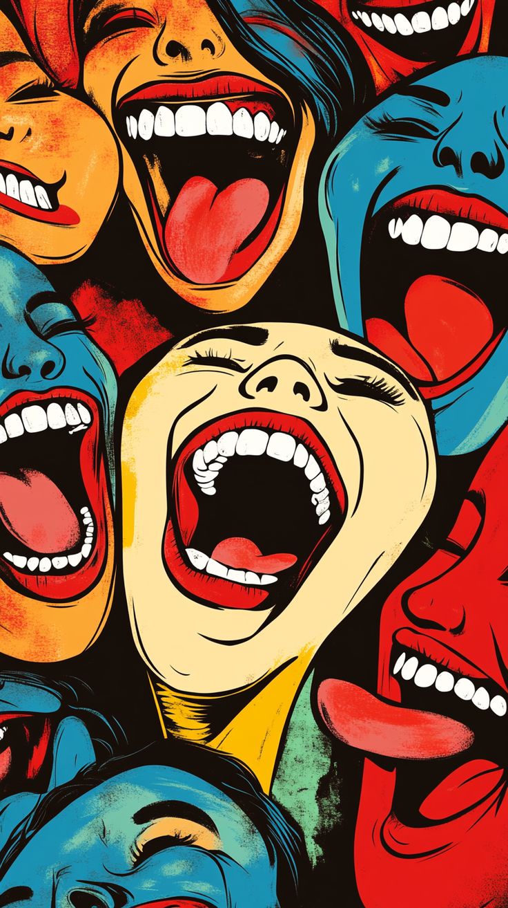 Poster Pop Art – Risate Multicolor | Energia Creativa e Vibe Urban