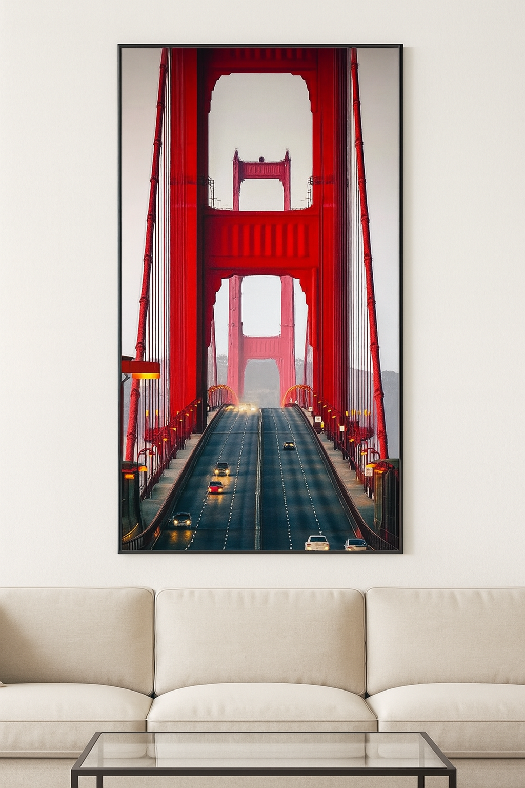 Poster Golden Gate Bridge – San Francisco | Icona architettonica e simbolo della California
