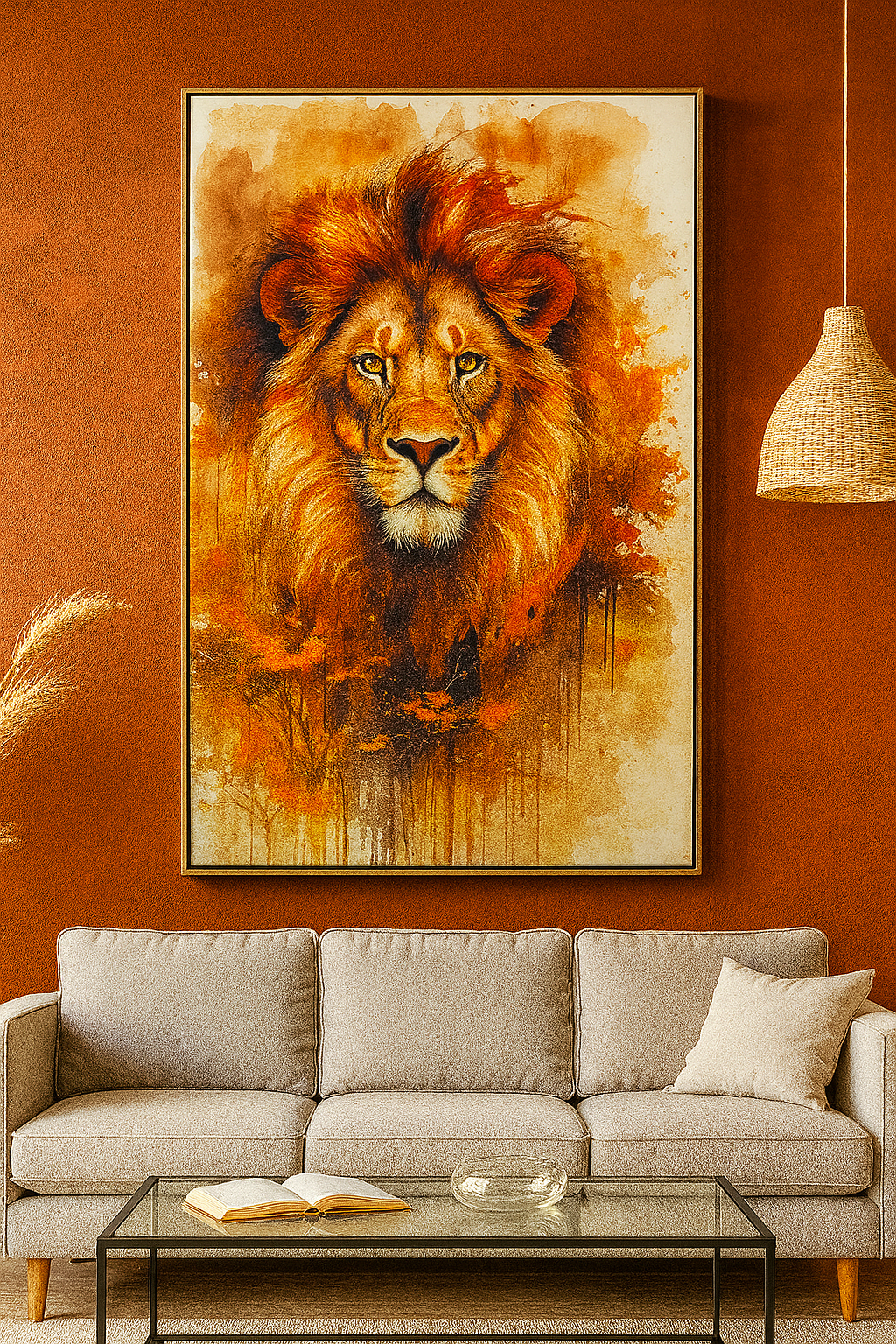 Re della Savana – Leone in Arte Moderna