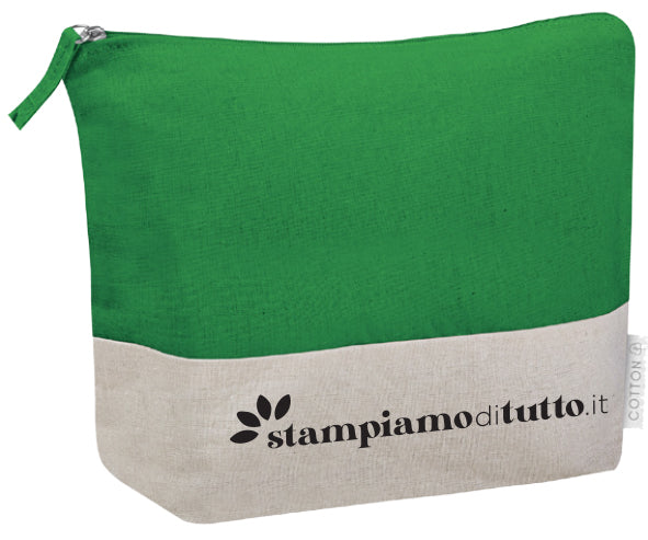 Necessaire da viaggio personalizzabile con chiusura zip